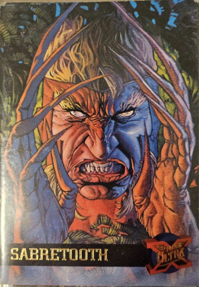 Sabretooth 41 1995 Fleer Ultra X-Men