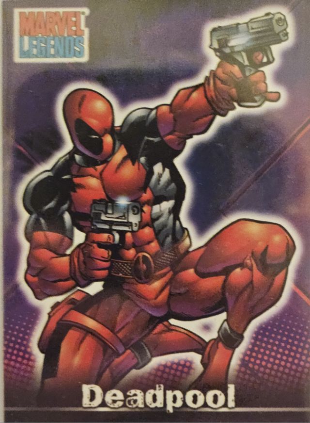 Deadpool 42 2001 Topps Marvel Legends