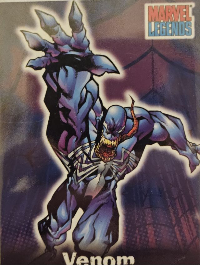 Venom 50 2001 Topps Marvel Legends