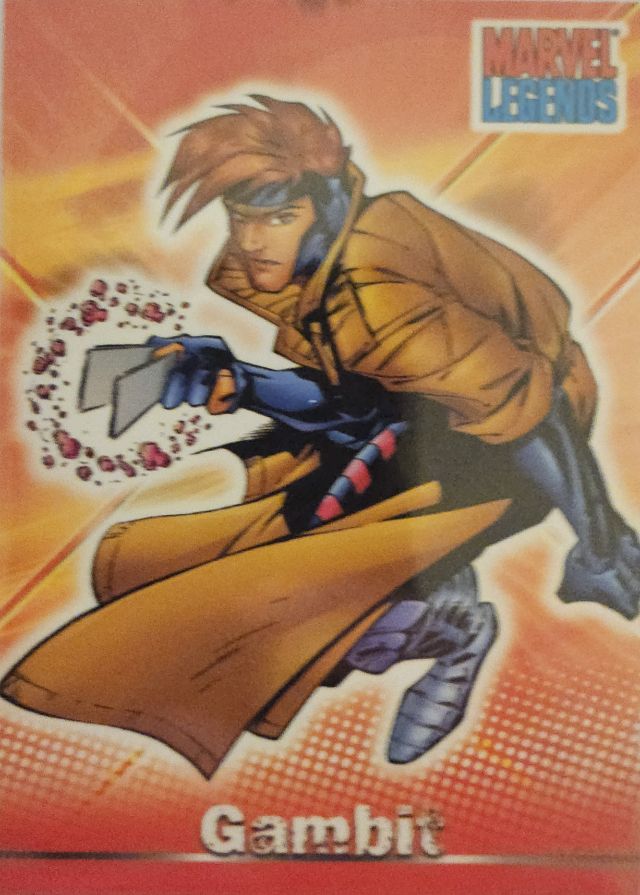 Gambit 30 2001 Topps Marvel Legends