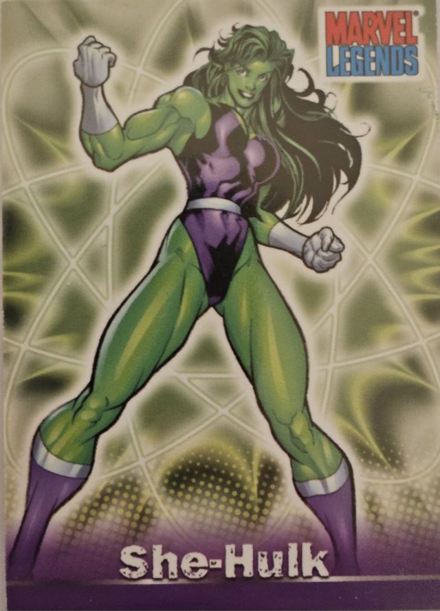 She-Hulk 9 2001 Topps Marvel Legends