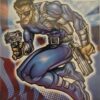Nick Fury 7♦ 2005 Cards Inc. Marvel Heroes Collectors Edition Playing Cards
