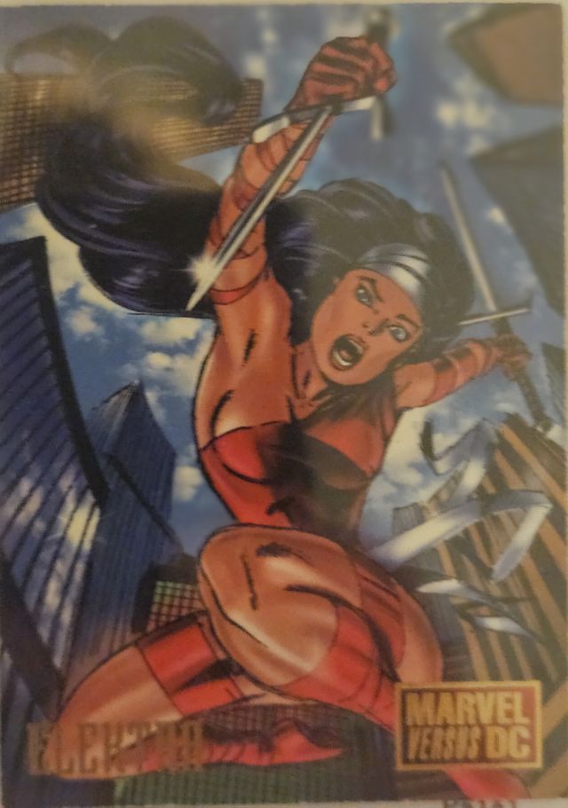 Elektra 3 1995 Fleer DC vs. Marvel Comics