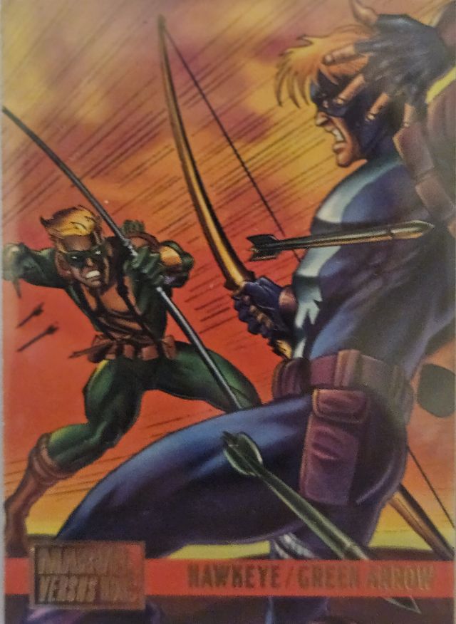 Hawkeye / Green Arrow 63 1995 Fleer DC vs. Marvel Comics