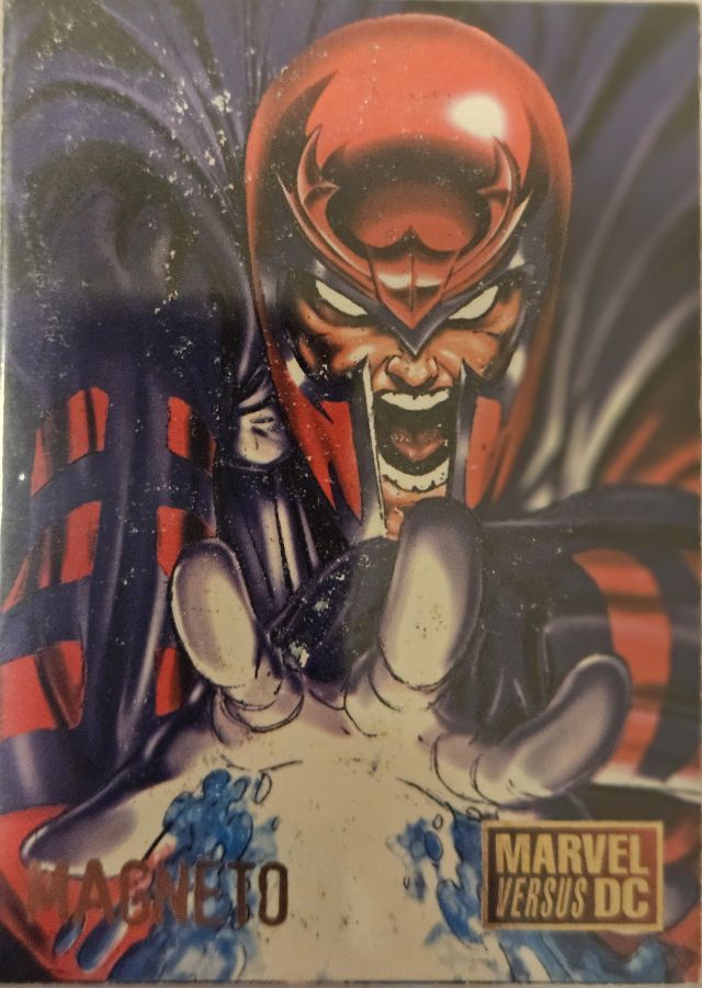 Magneto 38 1995 Fleer DC vs. Marvel Comics