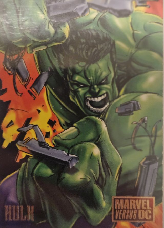 Hulk 4 1995 Fleer DC vs. Marvel Comics