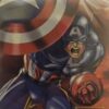 Captain America 2 1995 Fleer DC vs. Marvel Comics