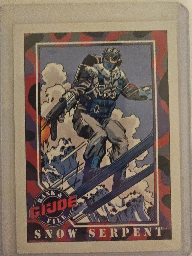Snow Serpent 35 1991 Impel G.I. Joe