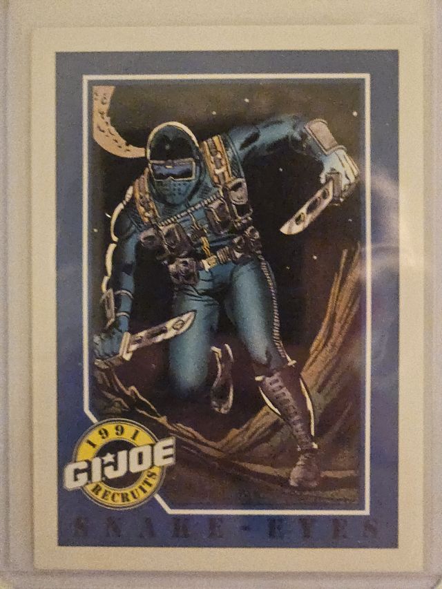 Snake-Eyes 135 1991 Impel G.I. Joe