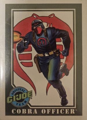 Cobra Officer 52 1991 Impel G.I. Joe