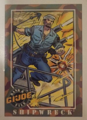 Shipwreck 25 1991 Impel G.I. Joe