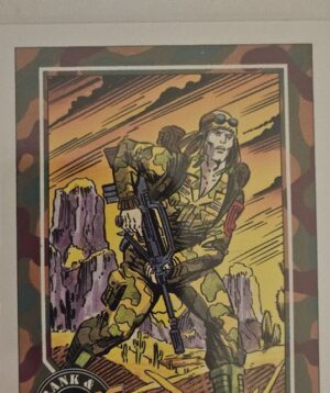 Dusty 2 1991 Impel G.I. Joe Gold Border Hall of Fame