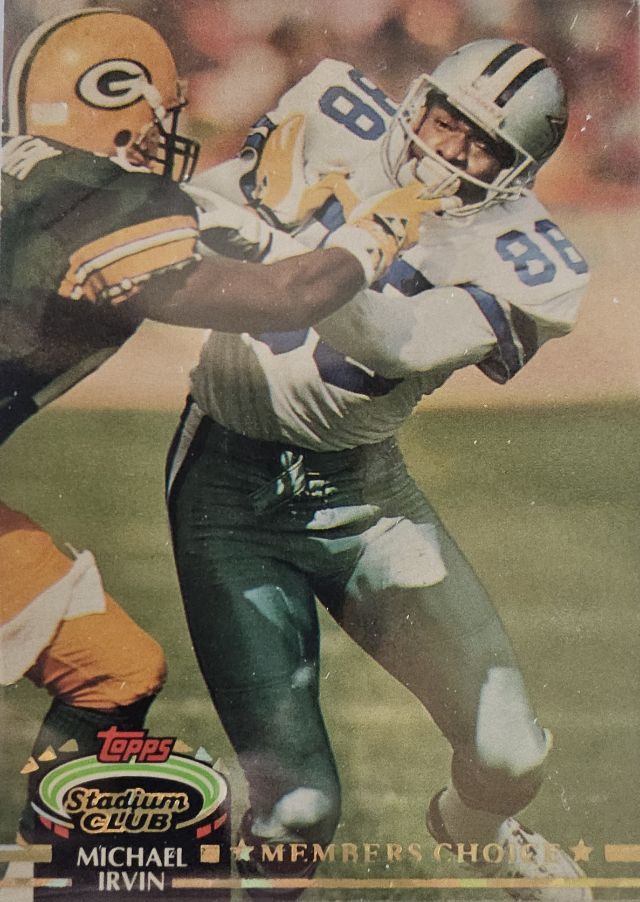 Michael Irvin 299 1992 Stadium Club