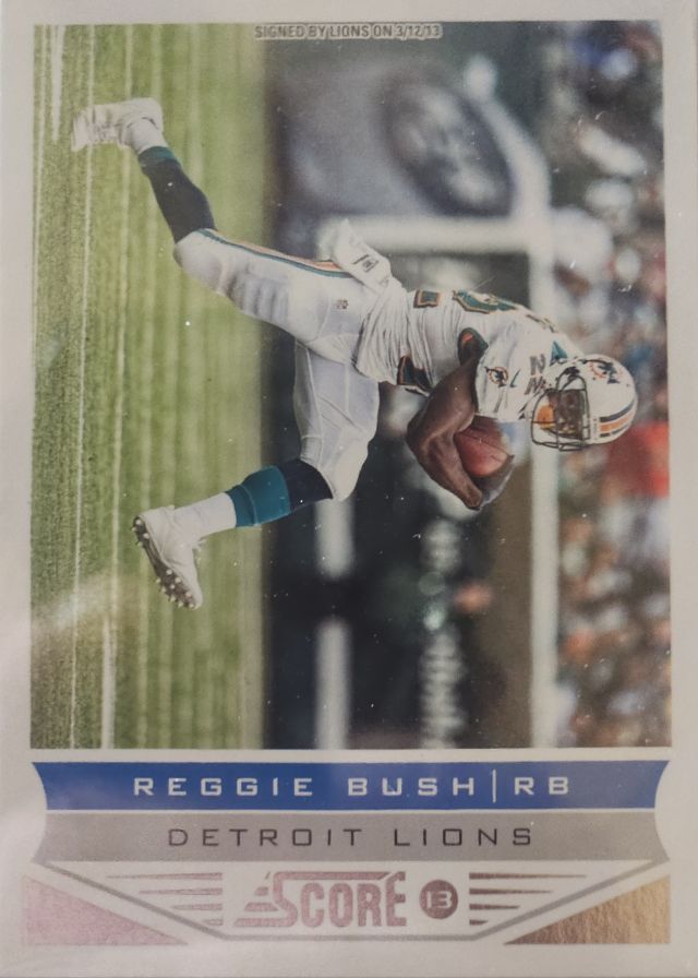 Reggie Bush 74 2013 Score