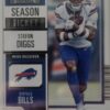 Stefon Diggs 12 2023 Panini Contenders - Season Ticket Retail