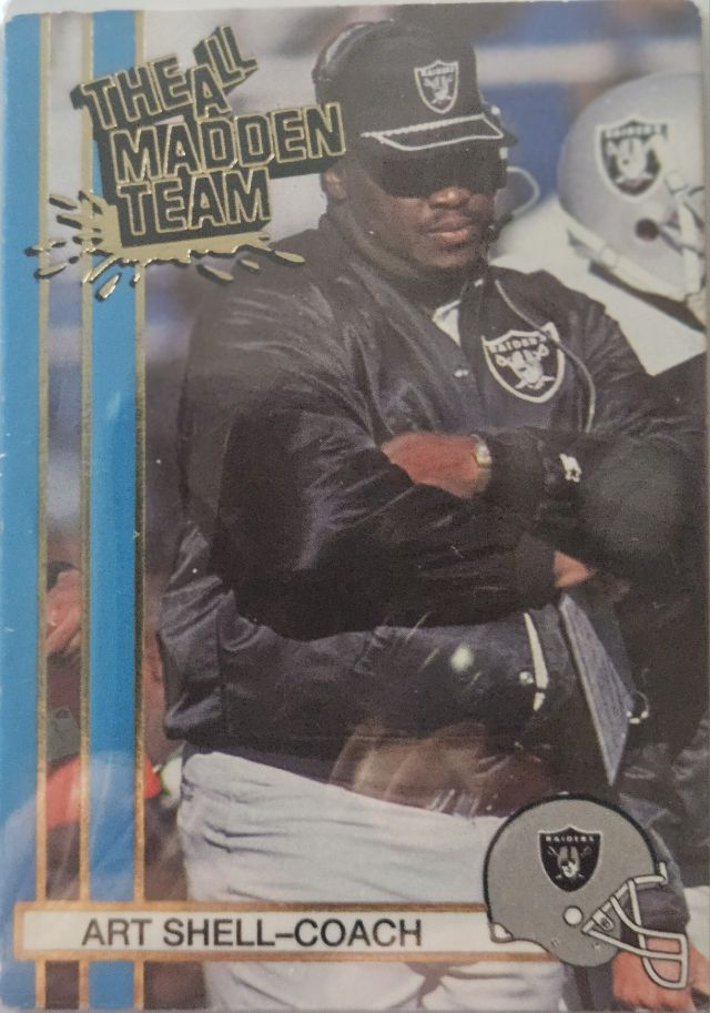 Art Shell 57 1990 Action Packed All-Madden