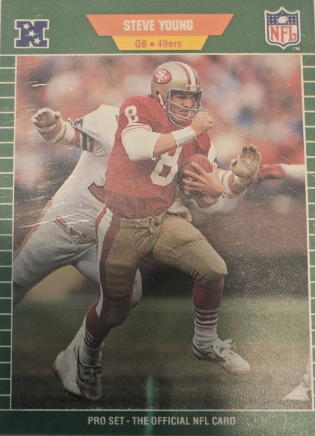 Steve Young 388 1989 Pro Set