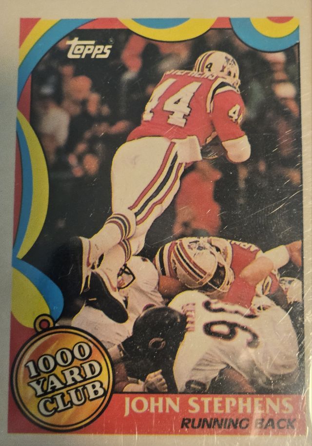 John Stephens 9 1989 Topps - 1000 Yard Club