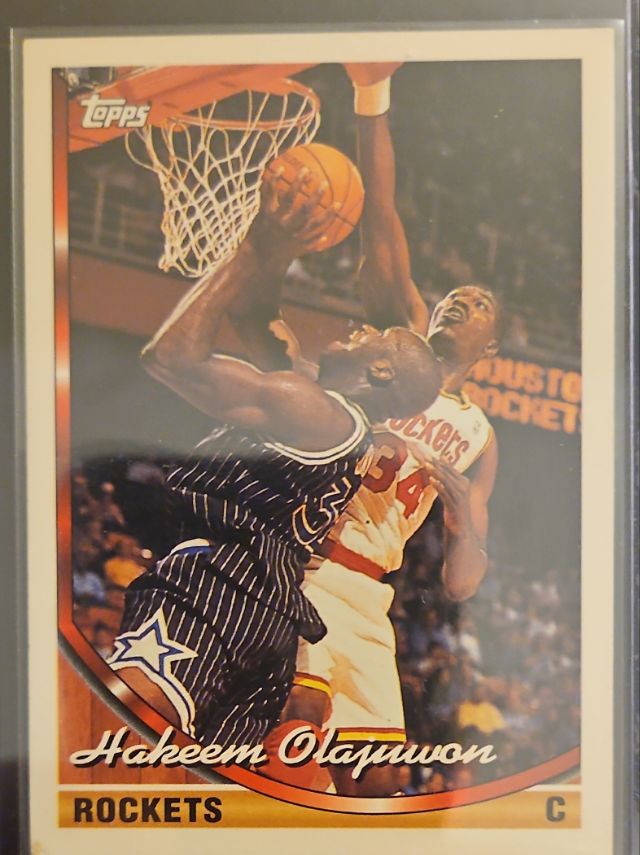 Hakeem Olajuwon 266 1993-94 Topps - Gold