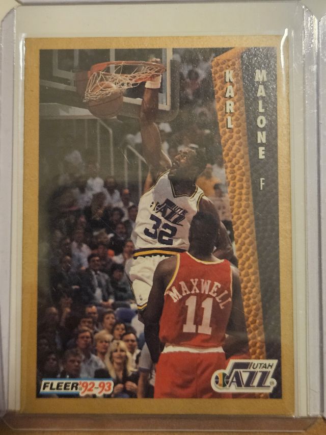 Karl Malone 225 1992-93 Fleer
