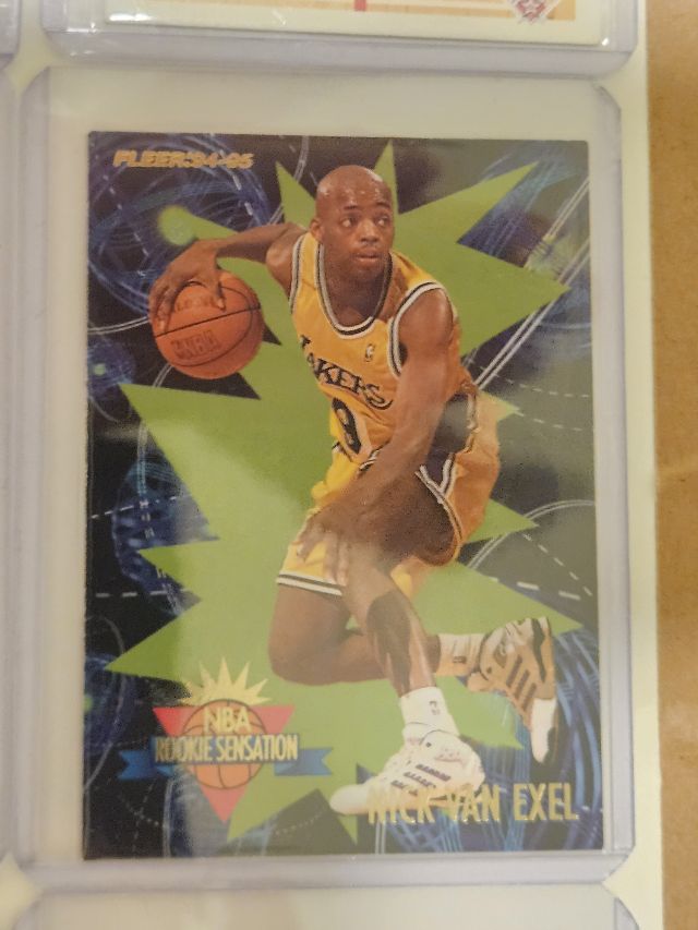 Nick Van Exel 24 1994-95 Fleer - Rookie Sensations