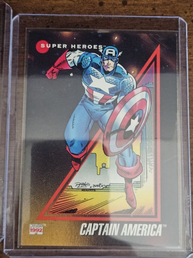 Captain America 37 1992 Impel Marvel Universe