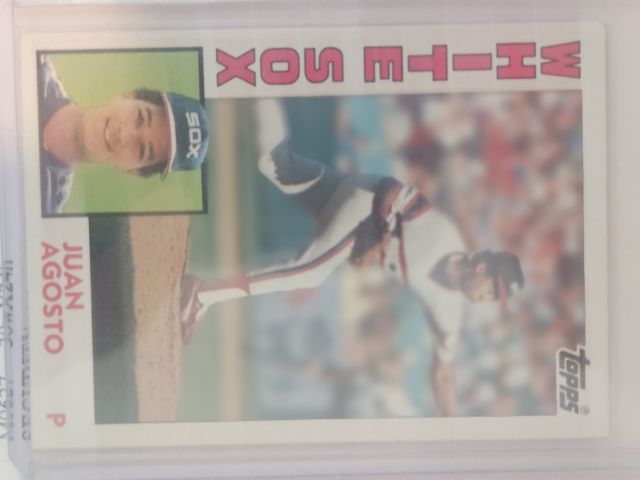 Juan Agosto 409 1984 Topps