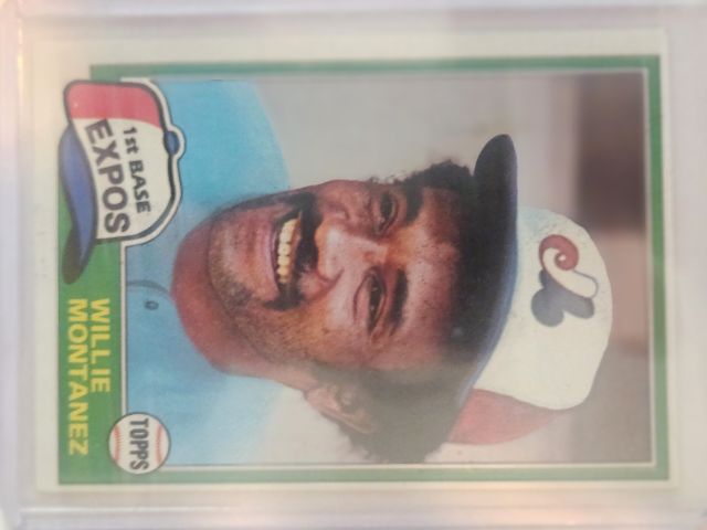 Willie Montanez 559 1981 Topps