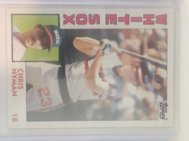 Chris Nyman 382 1984 Topps