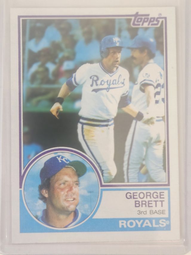 George Brett 600 1983 Topps