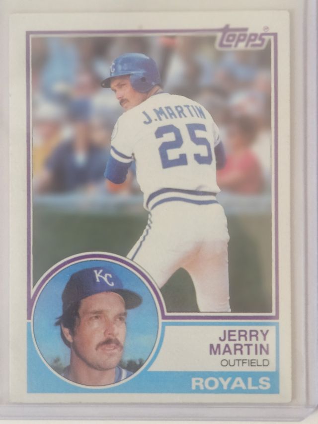 Jerry Martin 626 1983 Topps