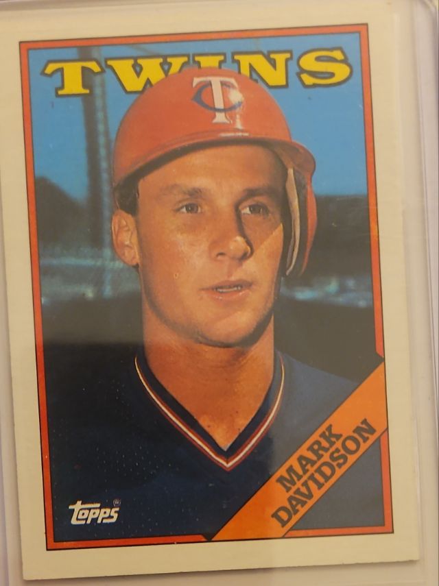 Mark Davidson 19 1988 Topps