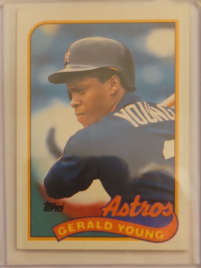Gerald Young 95 1989 Topps