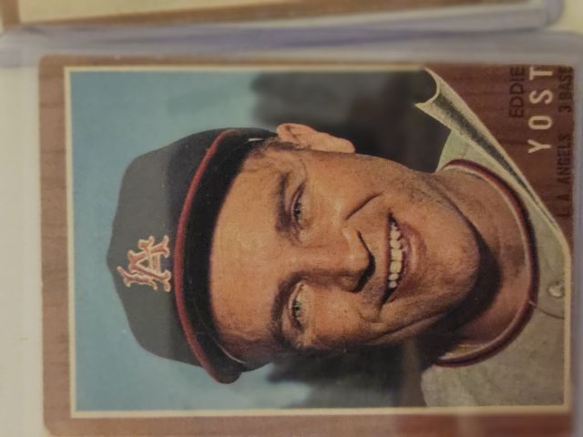 Eddie Yost 176 1962 Topps Venezuelan