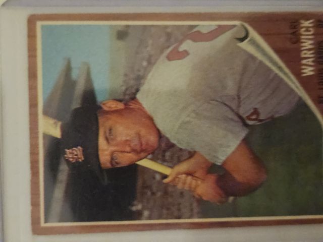 Carl Warwick 202 1962 Topps