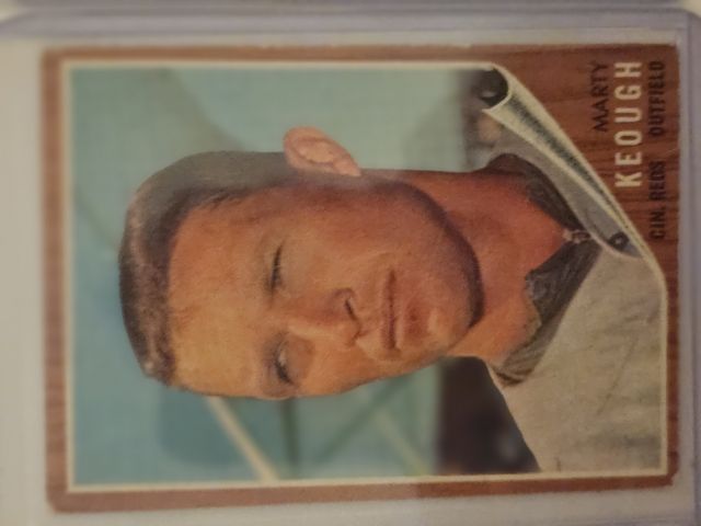 Marty Keough 258 1962 Topps