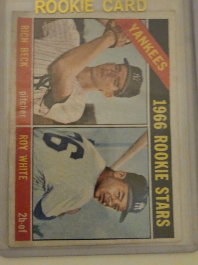 Yankees 1966 Rookie Stars (Rich Beck / Roy White) 234 1966 Topps Venezuelan