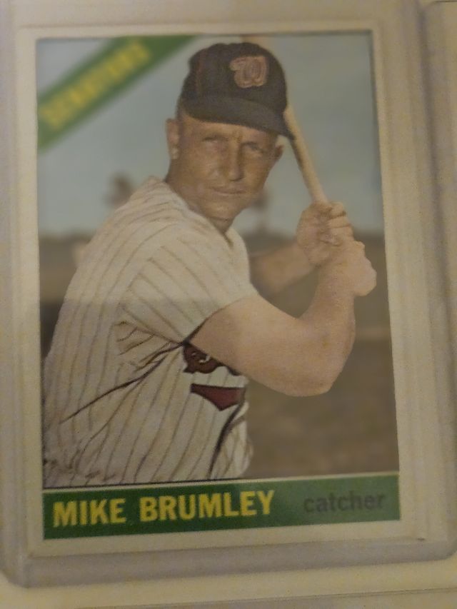 Mike Brumley 29 1966 Topps