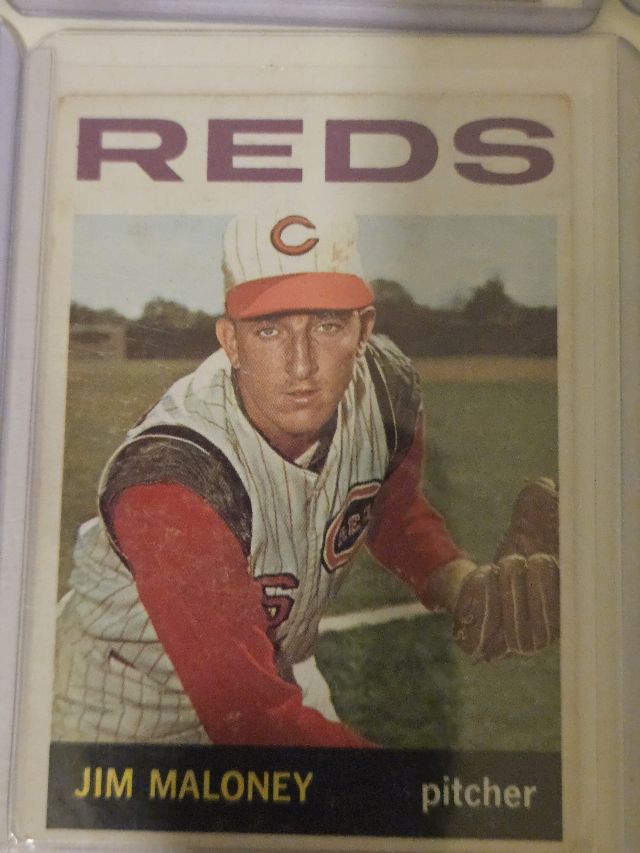 Jim Maloney 420 1964 Topps