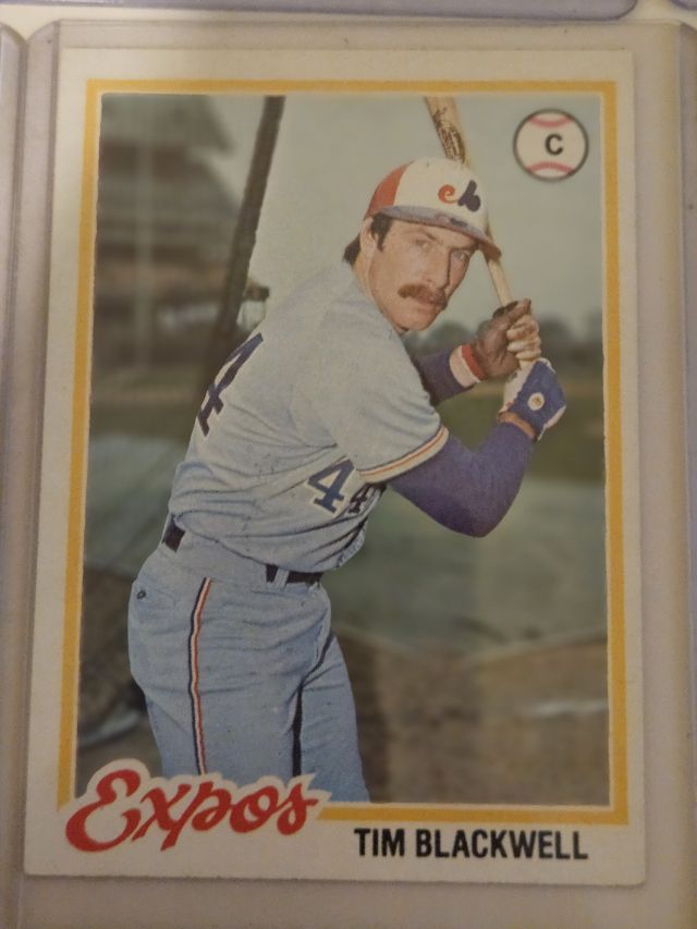 Tim Blackwell 449 1978 Topps